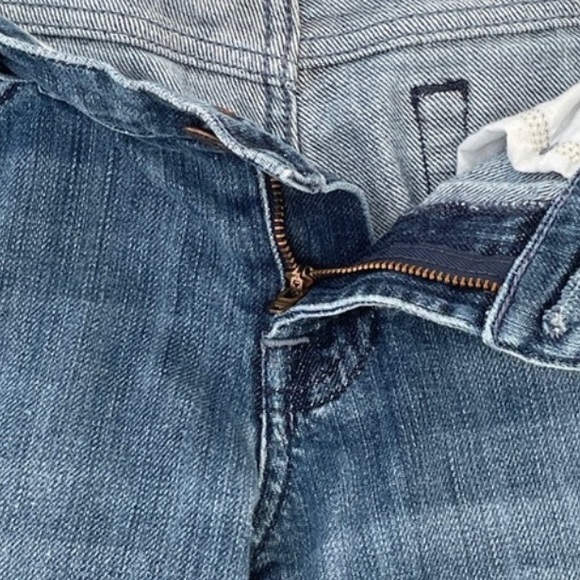 Seven For All Mankind Women's Distressed
Bootcut Denim Jeans Size 28 - Picture 8 of 10